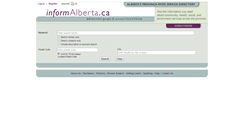 Desktop Screenshot of informalberta.ca